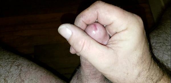  Stroking my cock to cumshot 2